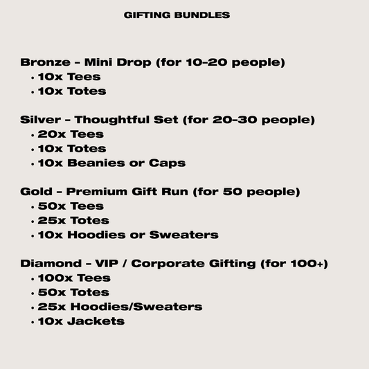Gifting Bundles