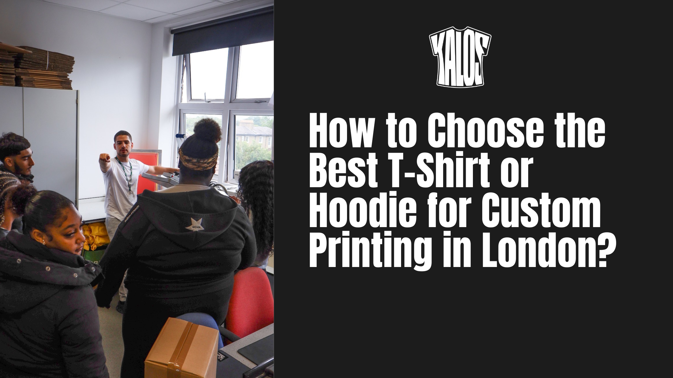 How to choose the best t-shirt or hoodie for custom printing in London