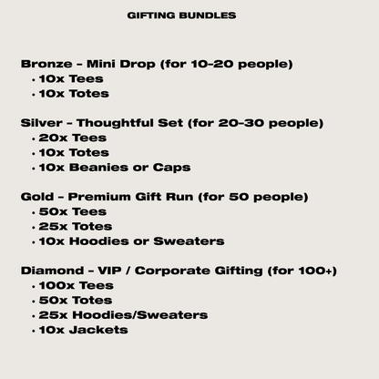Gifting Bundles