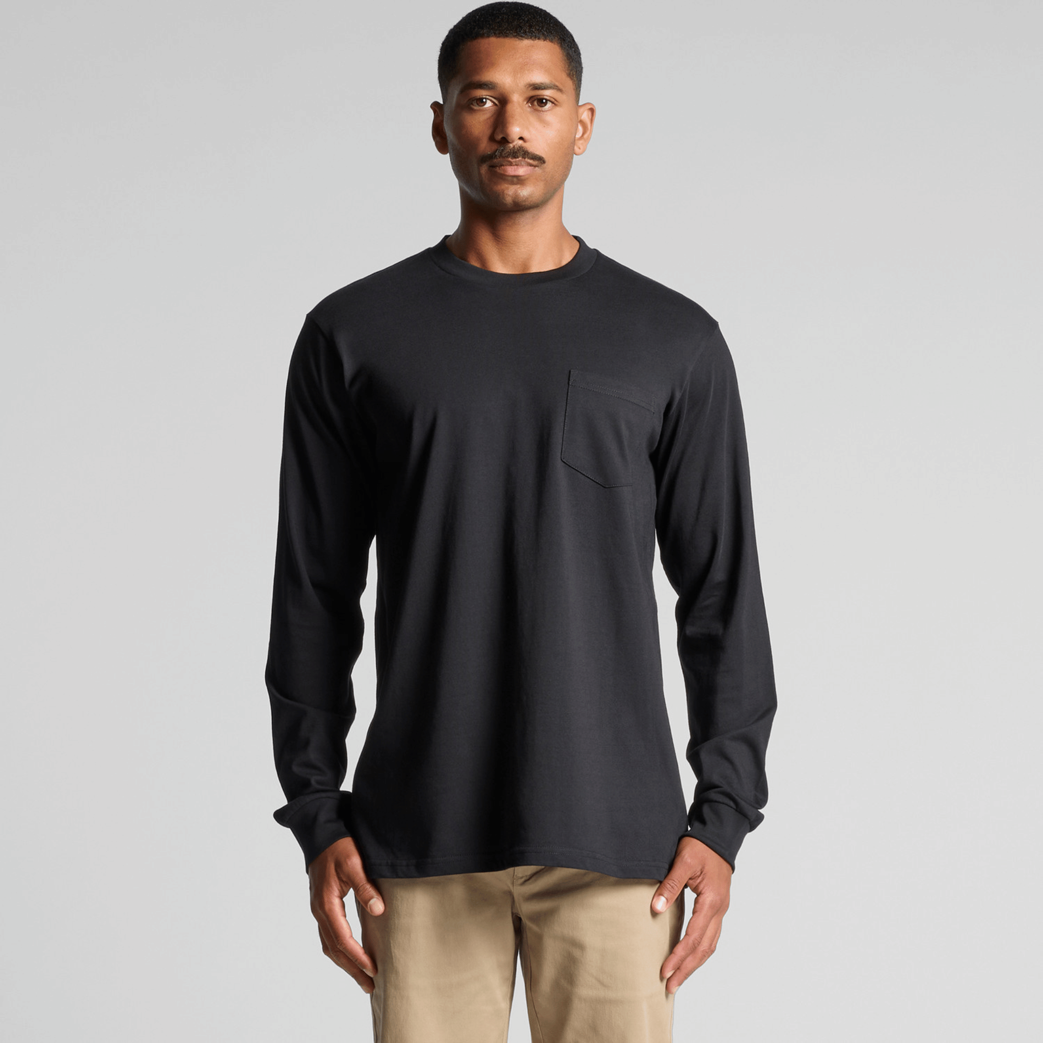 Premium Pocket Long T-shirt | AS Colour